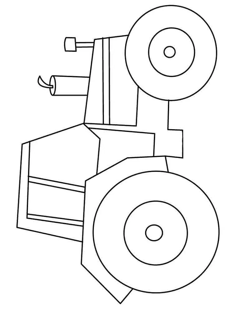 Traktor Ausmalbilder Vorlagen