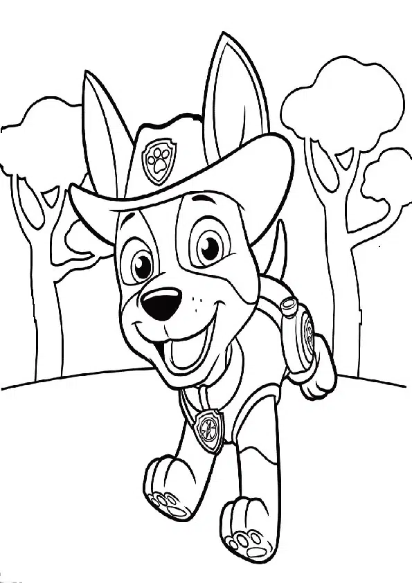 Paw Patrol Ryder Ausmalbilder