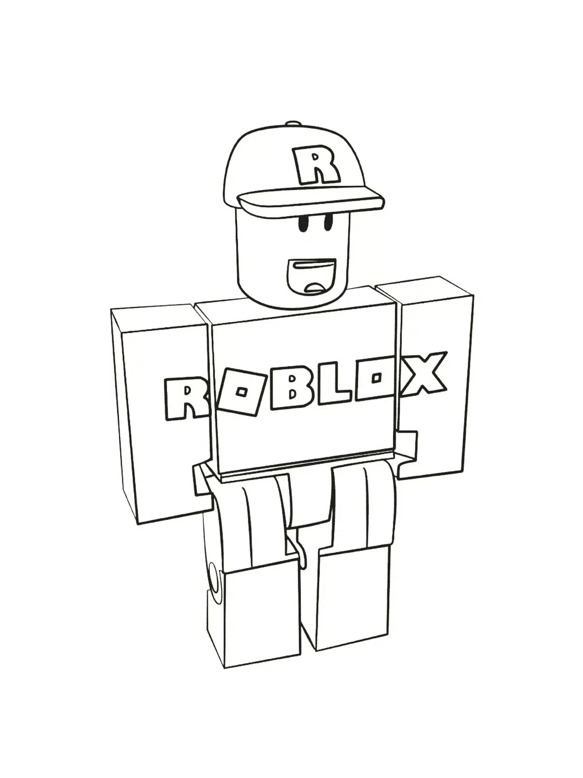 Ausmalbilder Roblox Kostenlos