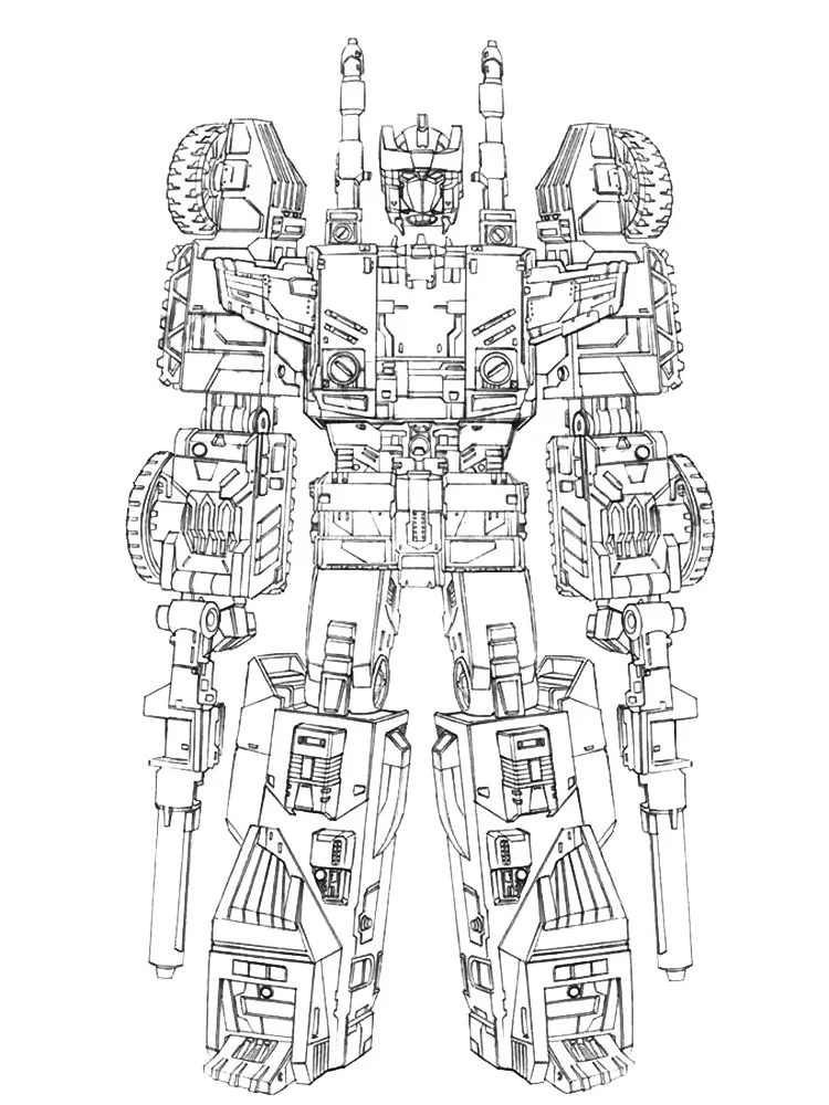 Transformers Ausmalbilder Vorlagen