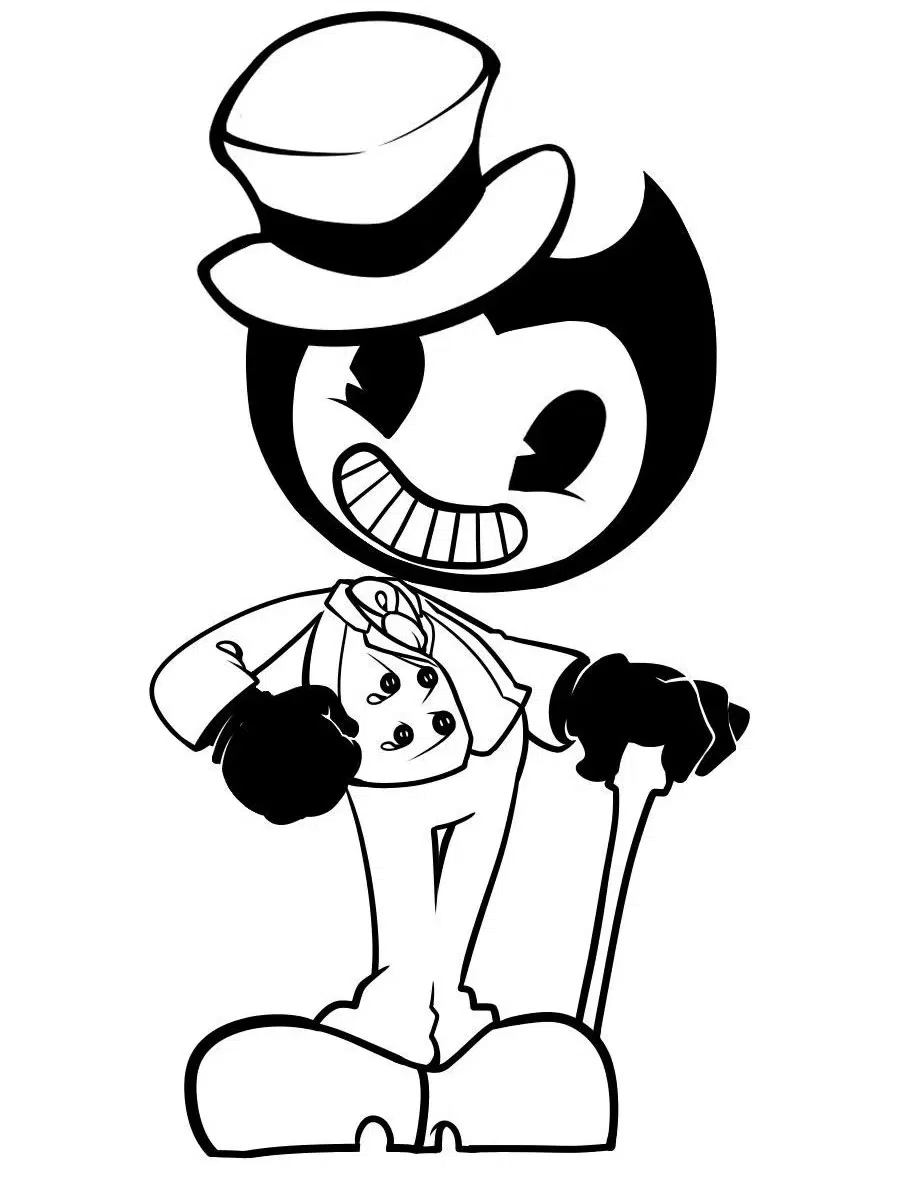 Bendy Ausmalbilder