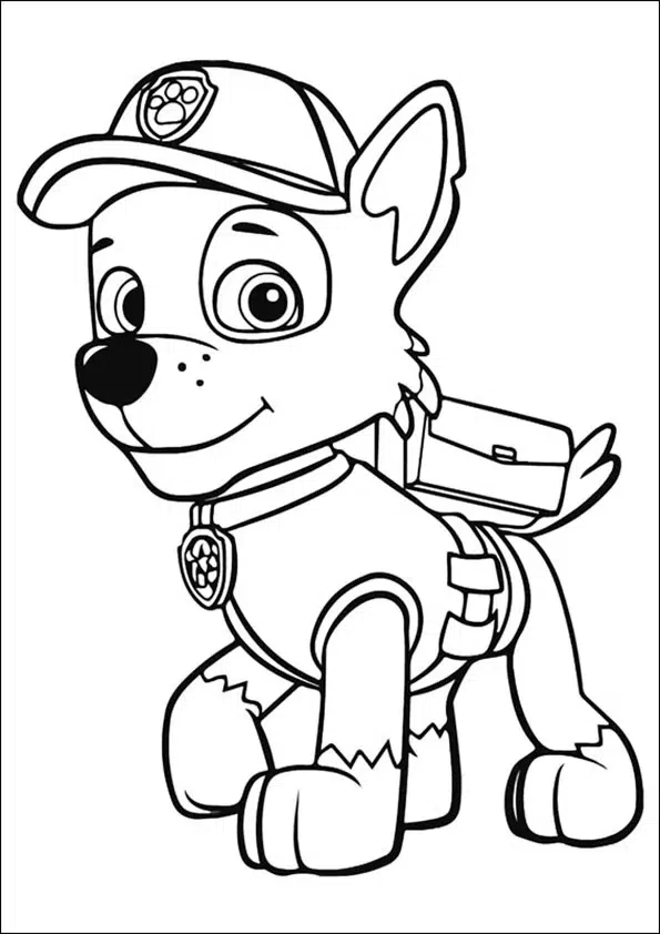 Paw Patrol Malvorlagen Kostenlose