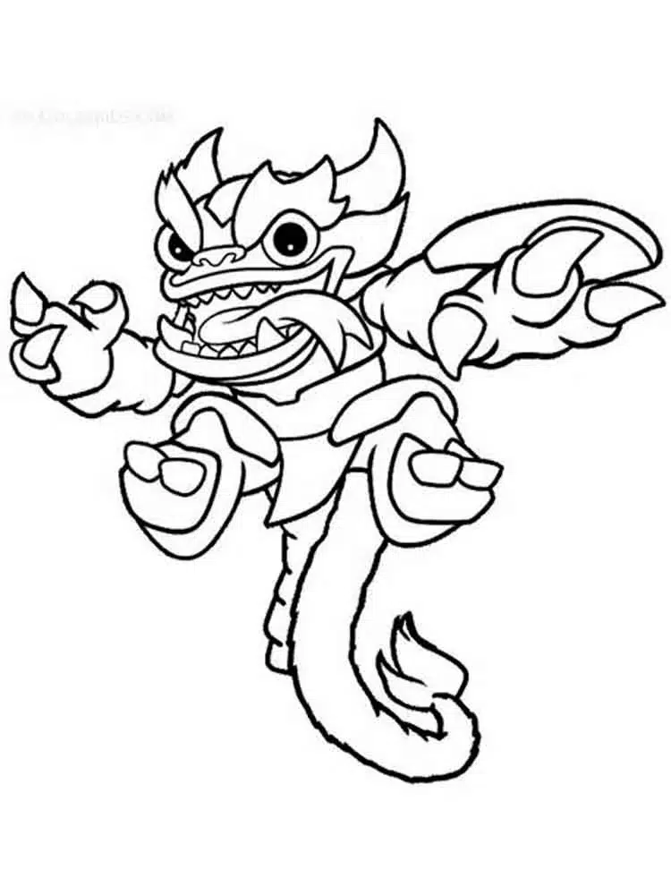 Skylander Bilder zum Ausmalen