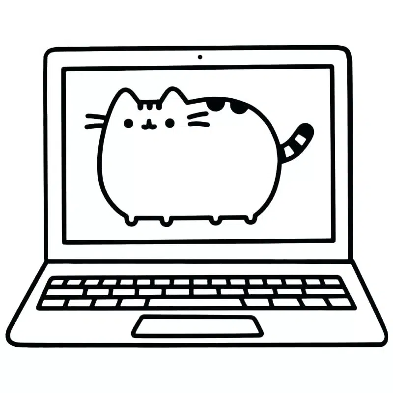 Pusheen Ausmalbilder für Jungs