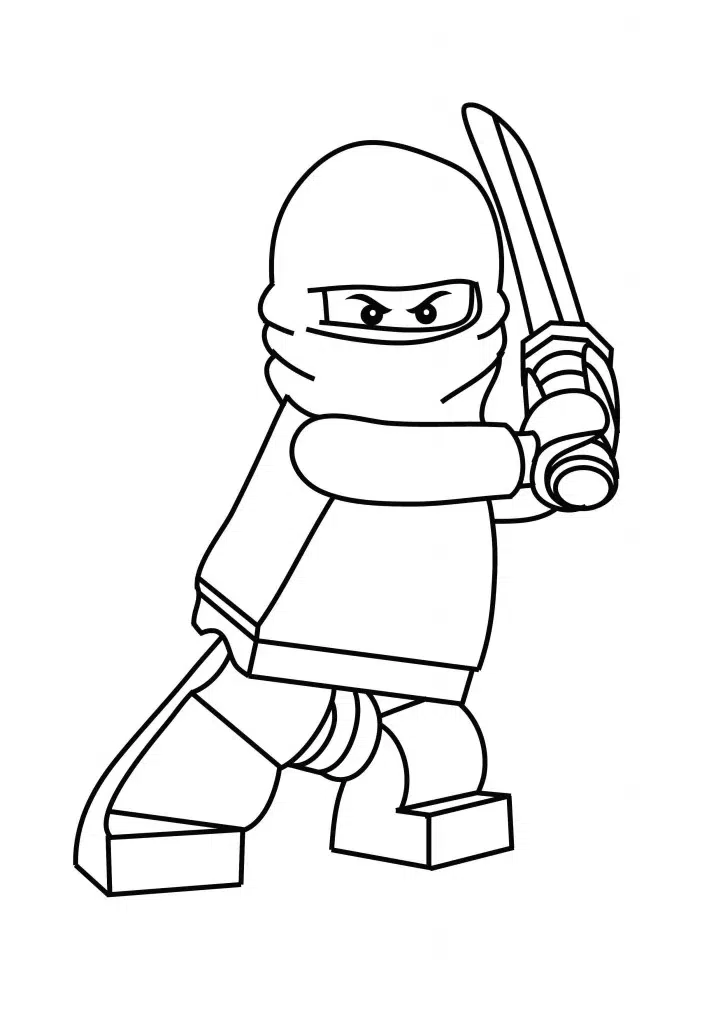 Stark Ninjago Ausmalbild