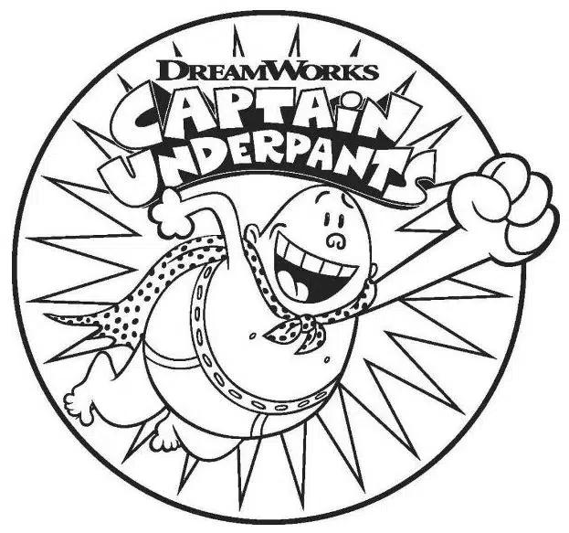 Ausmalbilder Captain Underpants Kostenlos