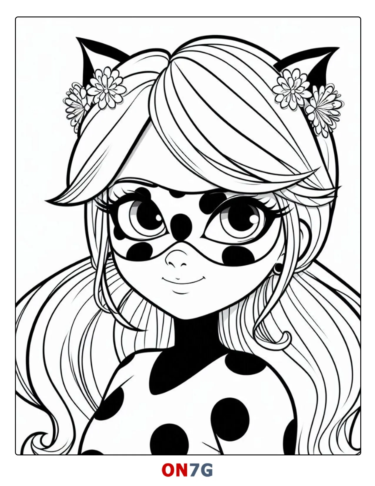 Kostenlose Miraculous Ladybug Cat Noir Ausmalbilder